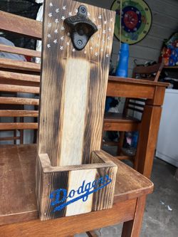  Custom wooden bottle opener