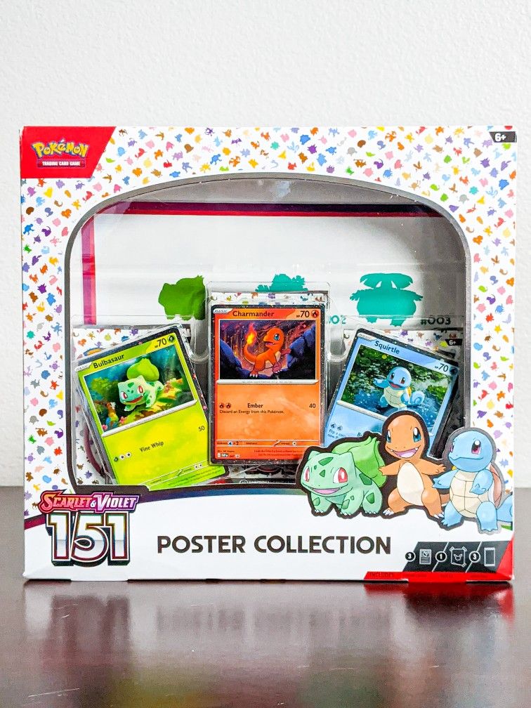 Pokemon TCG: 151 Poster Collection Box