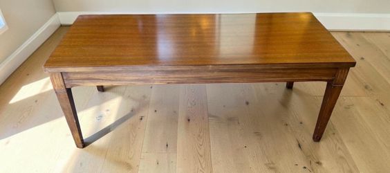 Mid Century 1960’s Mersman Walnut Coffee Table - 42x17 ½x16 ½”