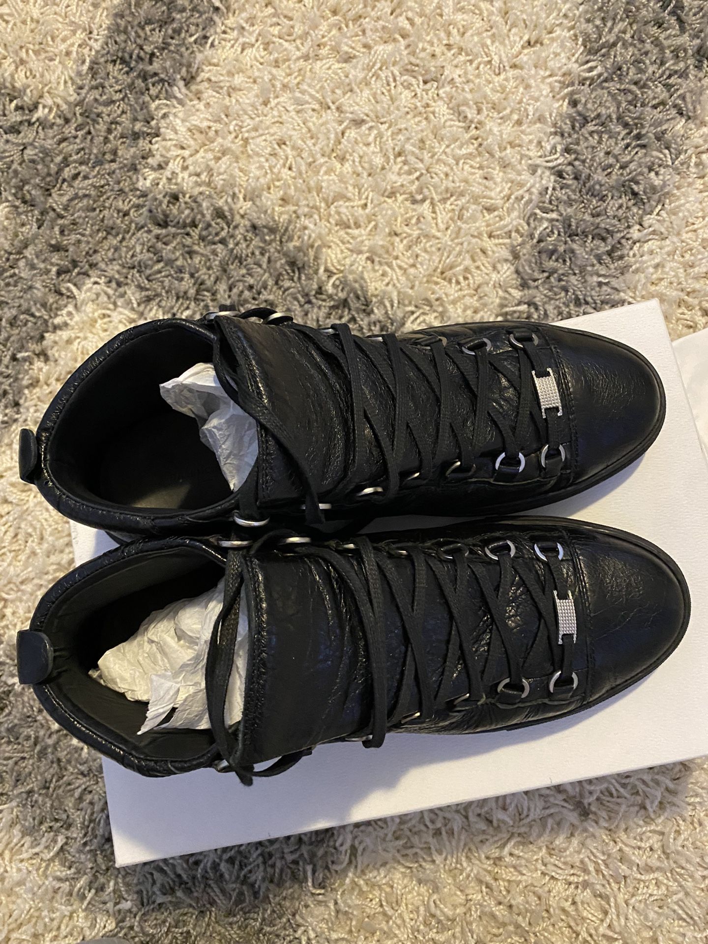 Balenciaga Black Sneakers Size 11