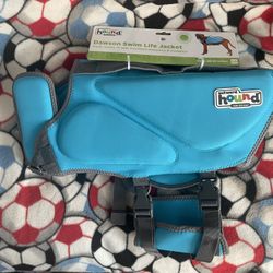Swim Blue Dog Life Jacket