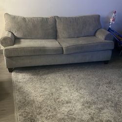 Sofa With Chair And Rug 