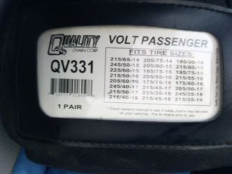 Volt Snow Chains And 4 Ton Jack Kit By Volt