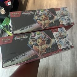 pokemon prismatic sam’s club bundle booster bundle surprise box brand new sealed