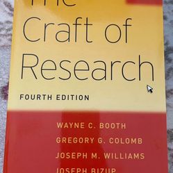 The Craft Of Research 