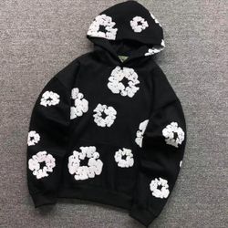 Demin Tear hoodie 
