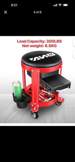 Stool with wheels