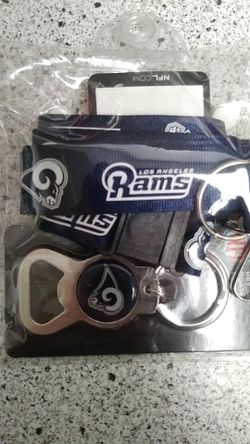 Rams bottle opener and key holder