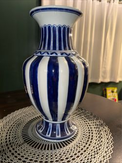 Bombay Ceramic Vase 14in Tall Made in China