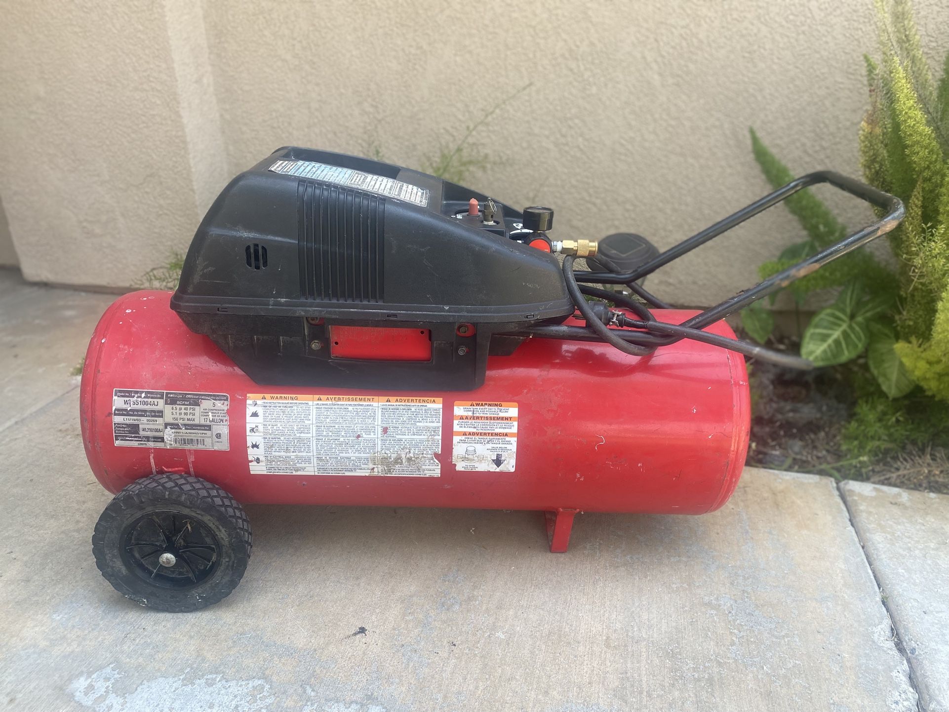 Selling A 15 Gallon Compressor 150 Psi