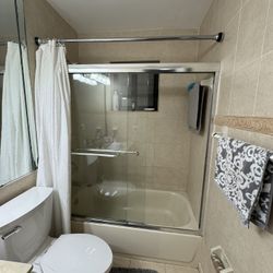 FREE SHOWER DOORS & FRAME