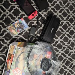 Nintendo Switch And Ring FIT