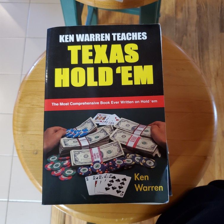 Poker Book -- Ken Warren Teaches Texas Hold 'Em