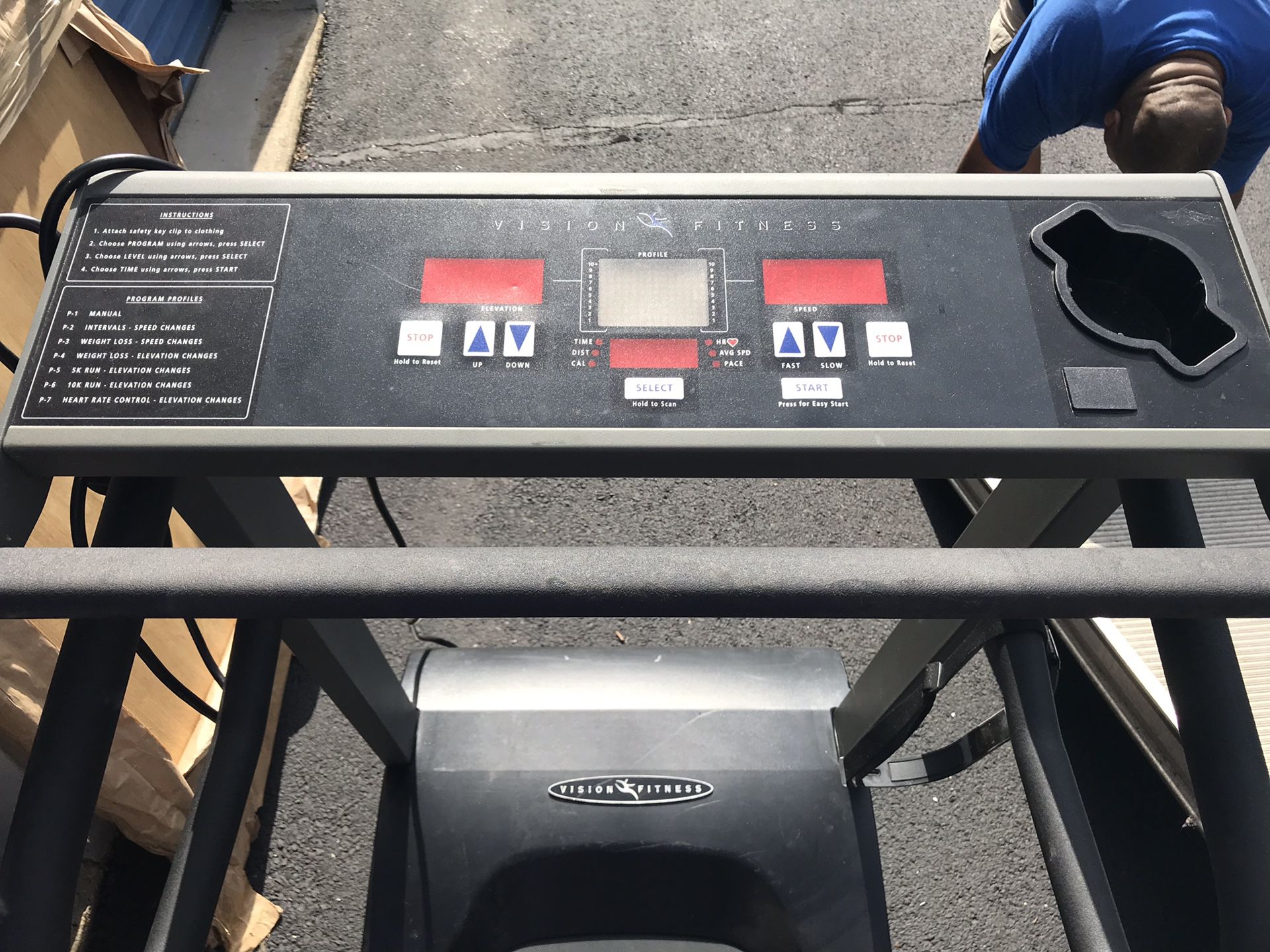 Treadmill and elliptical