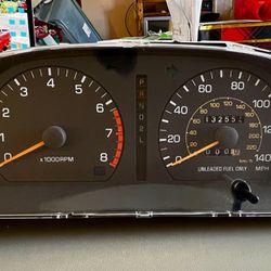 1992, 1993, 1994, 1995 & 1996 OEM Toyota Camry Instrument Cluster (132,552 Odometer miles)