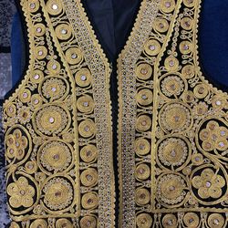 Handmade Afghan Large Vest