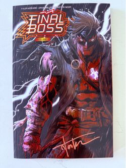 FINAL BOSS: NEW TPB Vol. 1 Signed By TYLER KIRKHAM 1st print 2026 HIGH GRADE