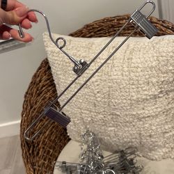 Metal Pant Hangers Heavy Duty Retail STORE CLOSED