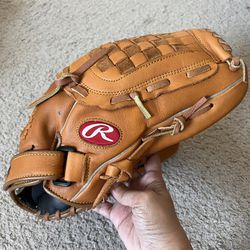 Rawlings Select Series Baseball Glove SS125 12 1/2 Inch Fastback Left Hand.