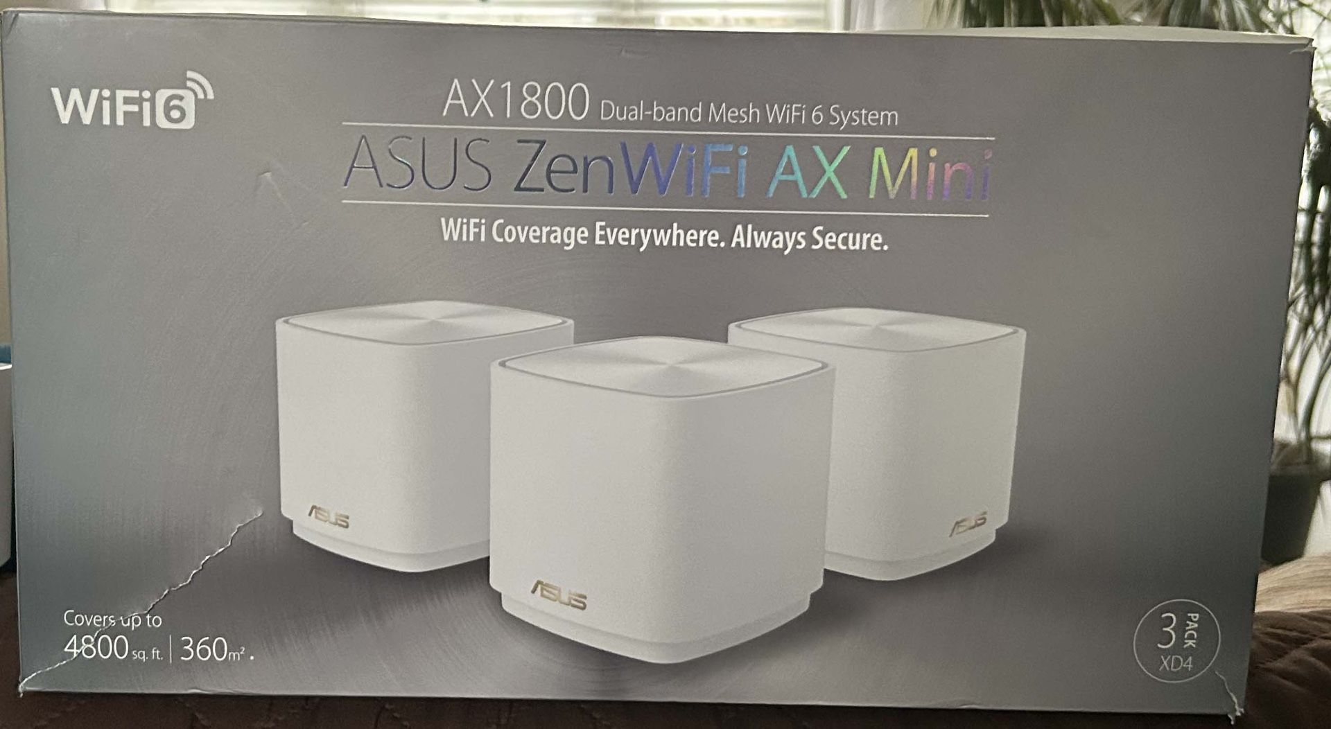 Asus ZenWiFi AX Mini (WiFi 6 Mesh System)