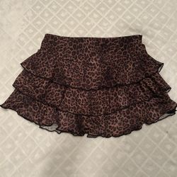 Cheetah Print skirt