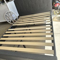 Full size frame with headboard