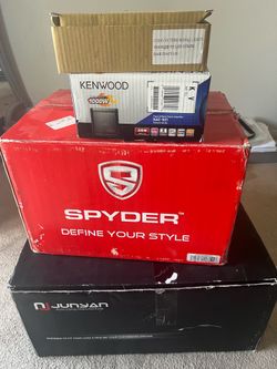 Pontiac G8 headlights, taillights, smoked side markers and 1000 watt amp (bundle deal)