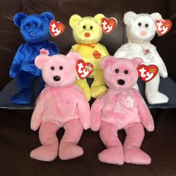 TY Beanie baby bears - International