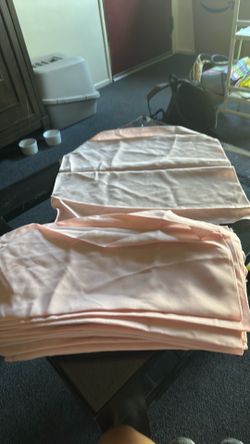 Pink blush napkins