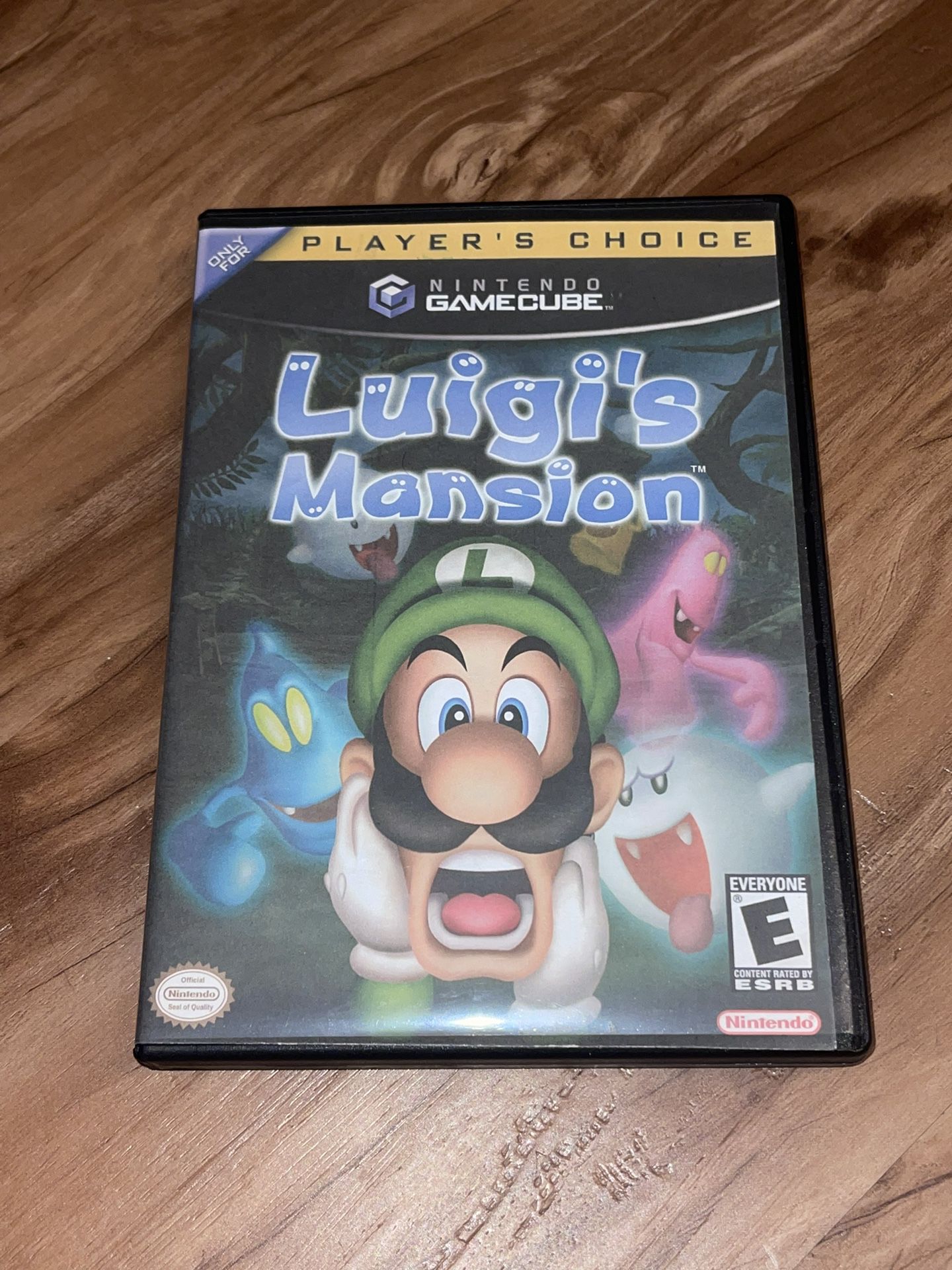 Luigi's Mansion (Nintendo GameCube, 2001) No Manual - Tested- DISC IS MINT