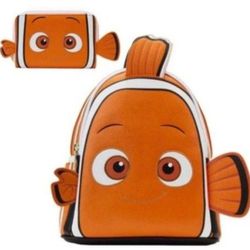 Loungefly Finding Nemo Backpack And Wallet Included 20th Yr Anniversary Exclusive New With Tags 2pcs