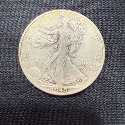 1945 Walking Liberty Half Dollar