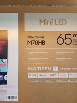 Samsung tv empty box