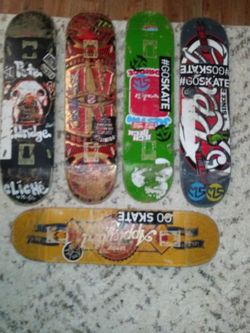 Used Skate Decks. 15 Each