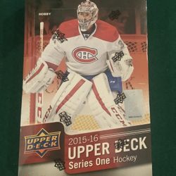 2015-16 Upset Deck Hockey Hobby Sealed Box  - McDavid Rookie Year