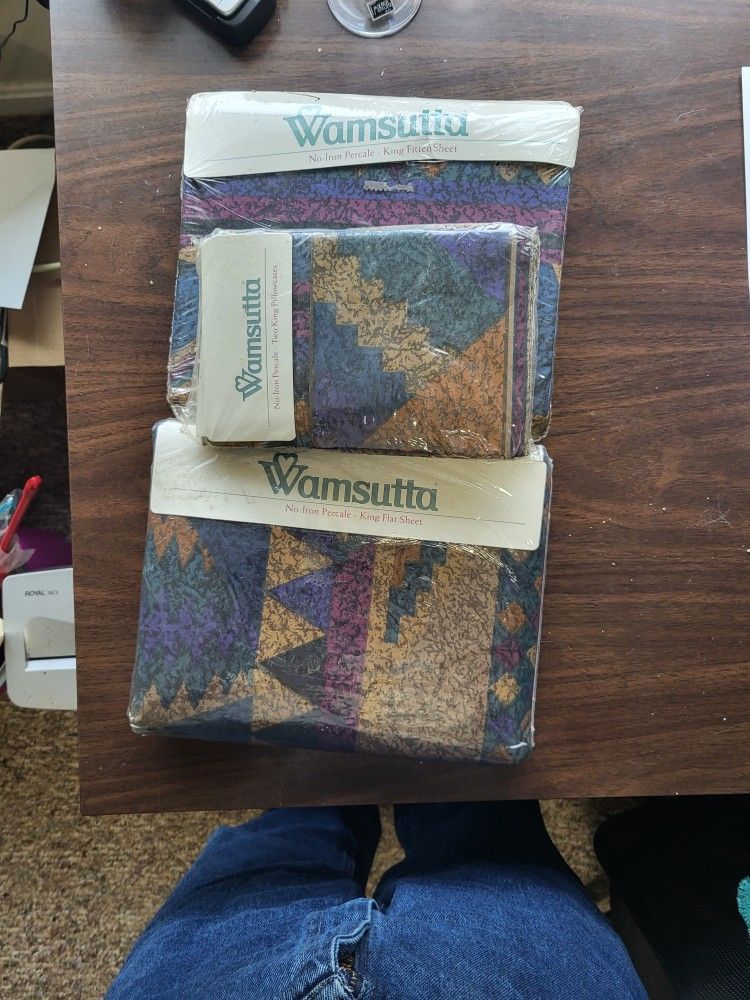 Wamsutta King Sheet Set
