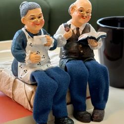 Grandparent's  Mini  Statues 