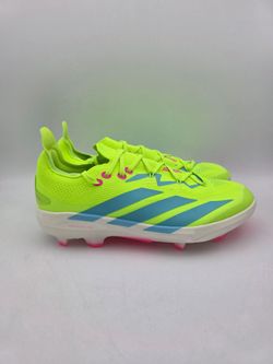Adidas Adizero Electric + 2.0 Baseball Cleats Lime Lucid Pink JI1476 Mens Sz 8.5