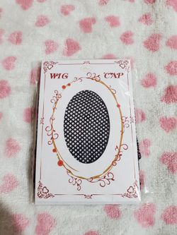 Black Wig Cap
