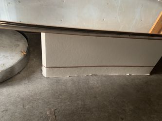 Glass living room table