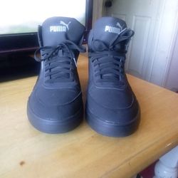 Black High Top Men's Puma's Size 12