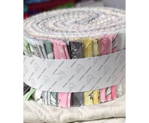 Tinker Bell 💯 cotton jelly roll strips