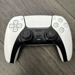 Sony PlayStation 5 PS5 DualSense Wireless Controller White Untested