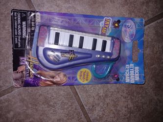 Disney Hannah Montana Rockin Keyboard Keychain