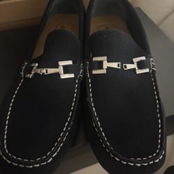 Mens shoes size 10 navy blue 