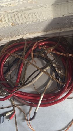 Car Audio Amplifier Wires