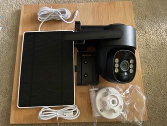 4MP Solar Security Cameras Wireless Outdoor,