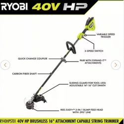 Ryobi 40V HP Weed Eater 