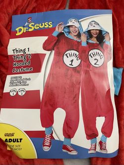 Thing 1 Thing 2 Halloween Costume Onesie