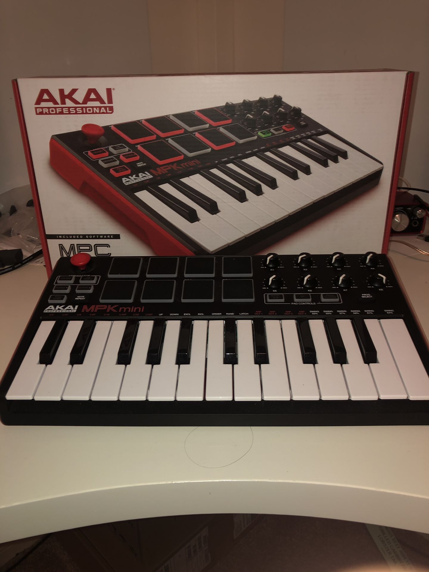 AKAI MPK mini keyboard